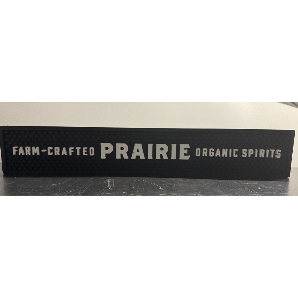 PRAIRIE Farm Crafted Organic Spirits Drink Bar‎ Spill/Drip Rubber Mat